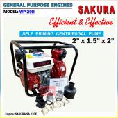 SAKURA Self Priming Centrifugal Pump (WP-20H)
