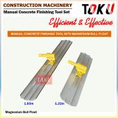 Manual Concrete Finishing Tool with Magnesium Bull Float
