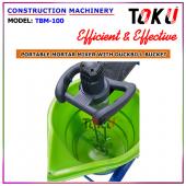 Portable Mortar Mixer with Duckbill Bucket